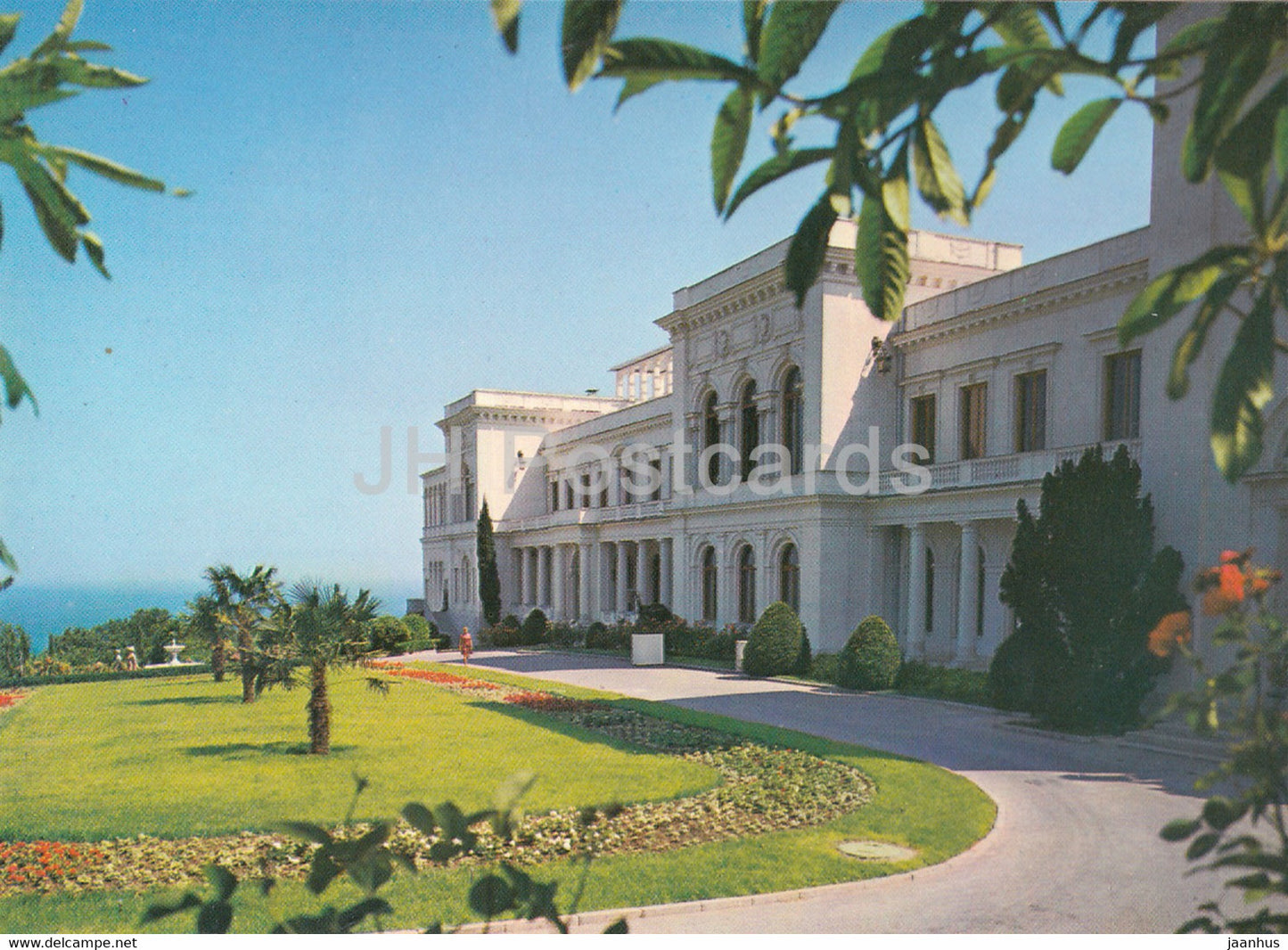 Livadia Palace - Ukraine USSR - unused - JH Postcards