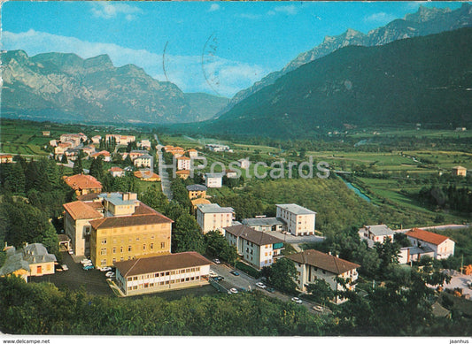 Borgo Valsugana 380 m - Ospedale Civile San Lorenzo - hospital - Italy - used - JH Postcards