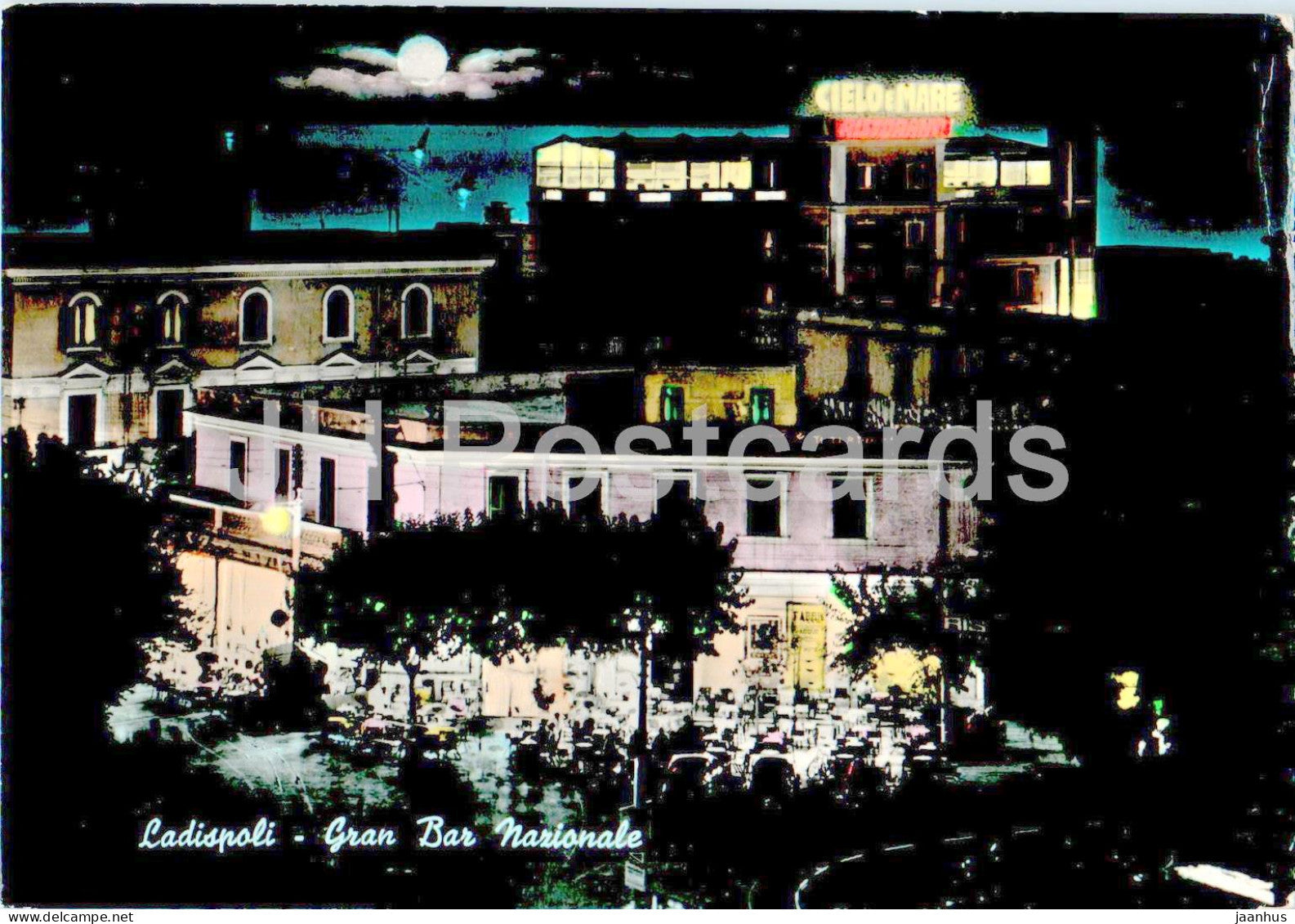 Ladispoli - Gran Bar Nazionale - Grand National Bar - 7335 - 1963 - Italy - used - JH Postcards