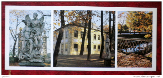 in the Summer Garden - sculptures - Leningrad - St. Petersburg - 1982 - Russia USSR - unused - JH Postcards