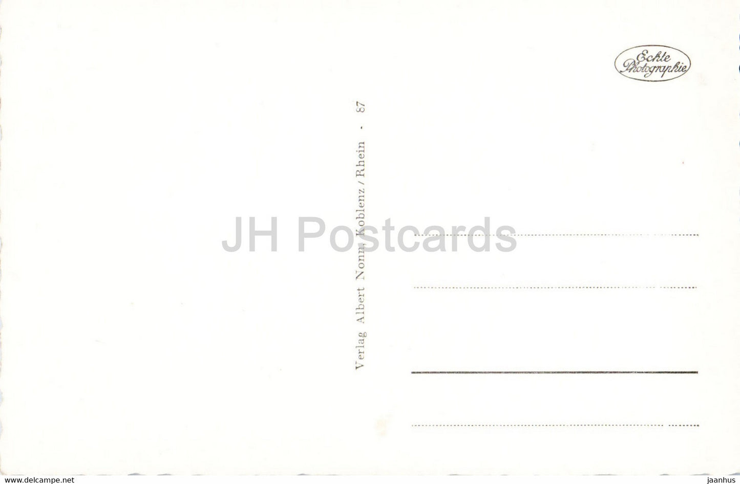 Frohe Grusse vom Rhein - Koblenz - Festung Ehrenbreitstein - Schloss Stolzenfels - old postcard - Germany - unused