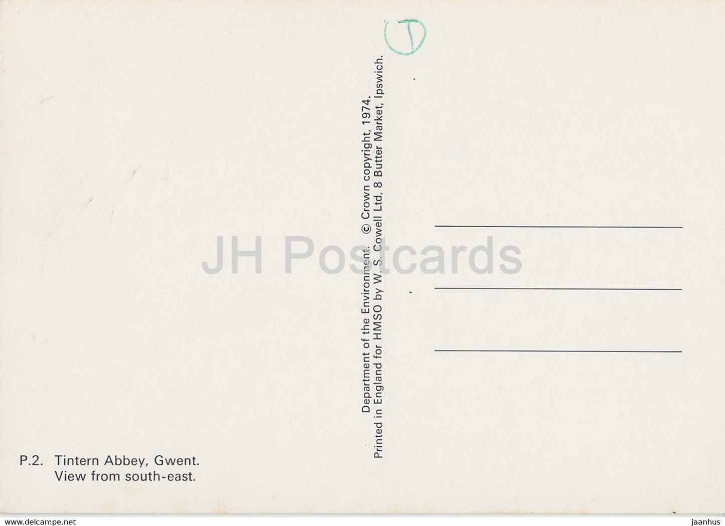 Abbaye de Tintern - Gwent - Vue du sud-est - Pays de Galles - Royaume-Uni - inutilisé