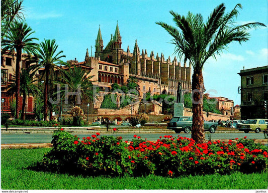 Palma de Mallorca - Catedral y Palacio de la Almudaina - cathedral - 57 - Spain - unused - JH Postcards