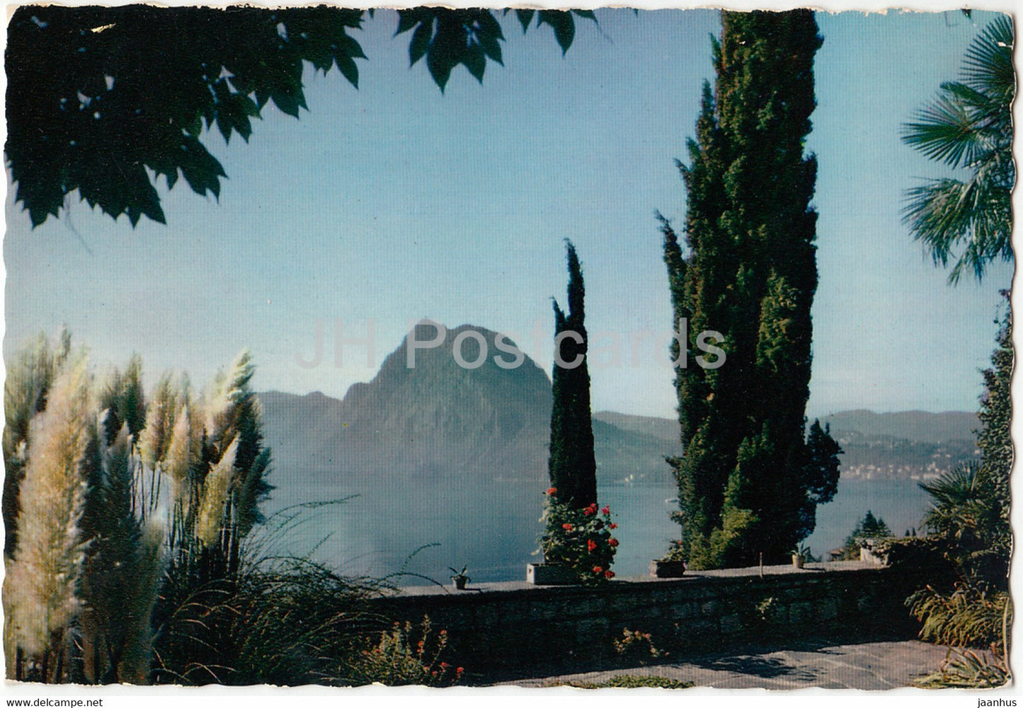 Lugano Castagnola - Veduta sul S. Salvatore - 730 - Switzerland - unused - JH Postcards