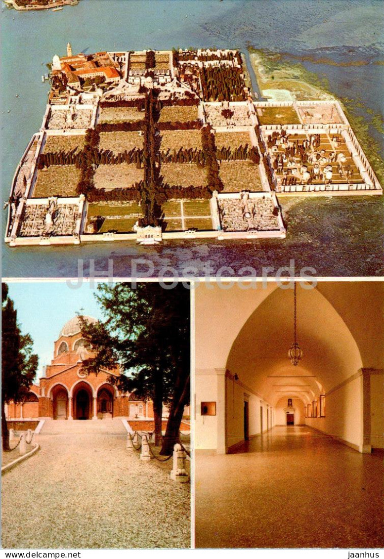 Venezia - Venice - S Michele in Isola - Island of St Michael - cemetery - St Christopher Chapel - 7 - Italy - used - JH Postcards