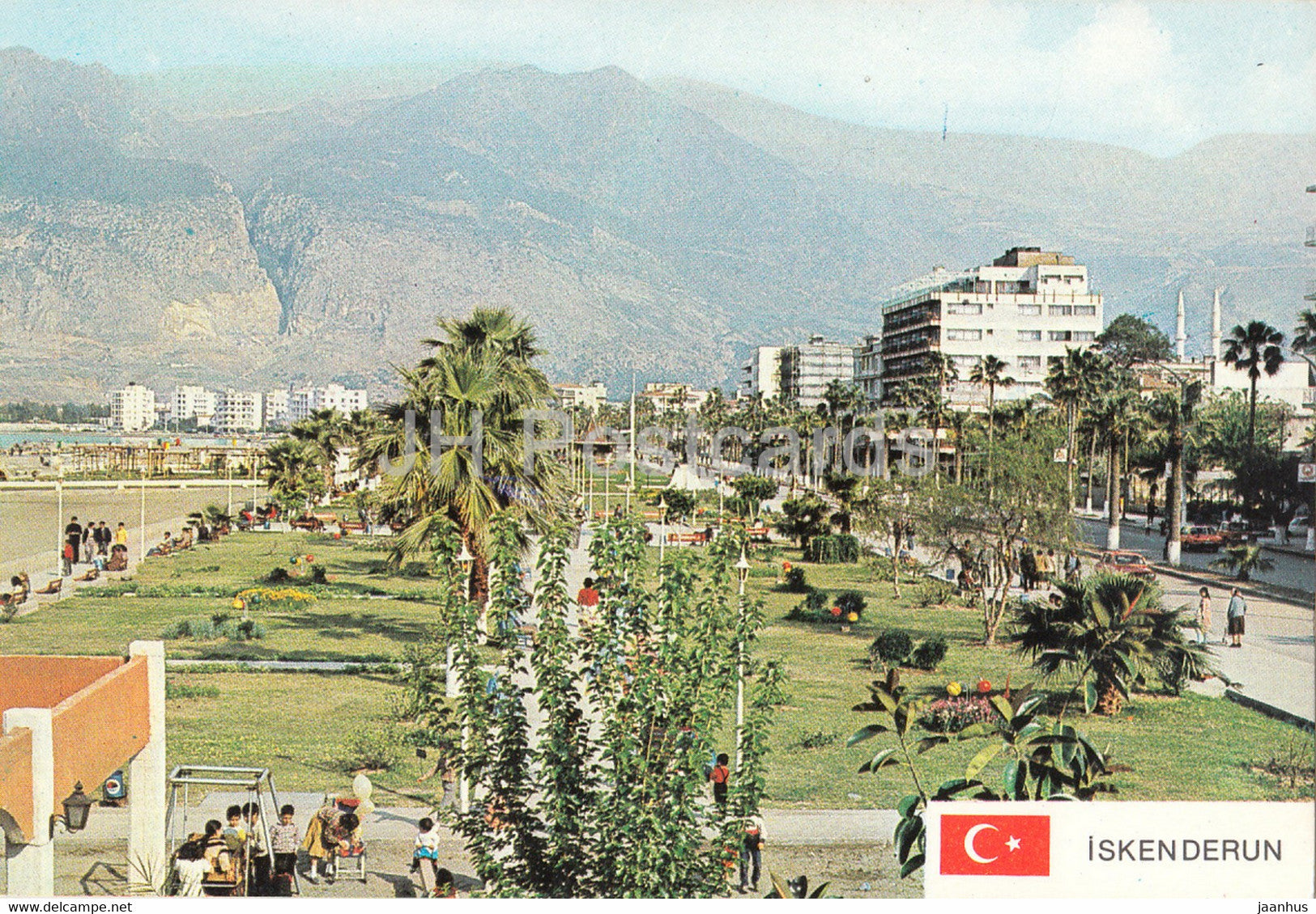 Iskenderun - park - 1984 - Turkey - used - JH Postcards