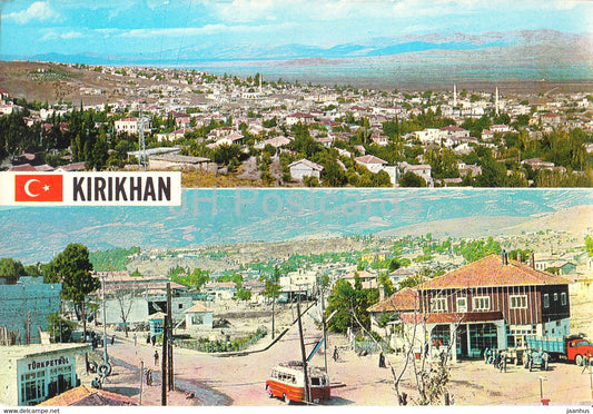 Kirikhan - two general views - 1987 - Turkey - used - JH Postcards