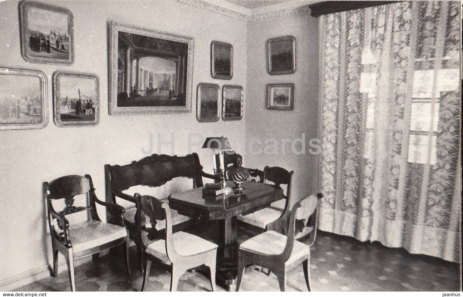 Petrodvorets - Cottage Palace - Room in front of the study balcony - 1981 - Russia USSR - unused - JH Postcards