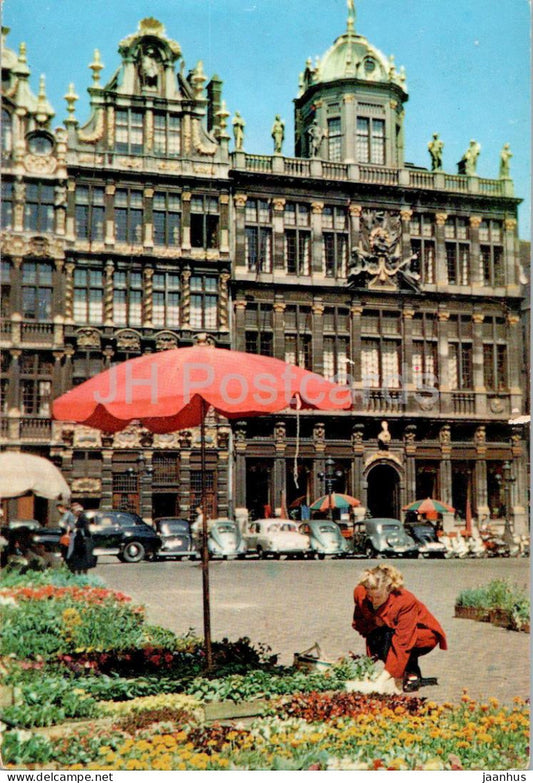 Bruxelles - Brussels - Market Place - Grand Place - car - 610 - 1976 - Belgium - unused - JH Postcards