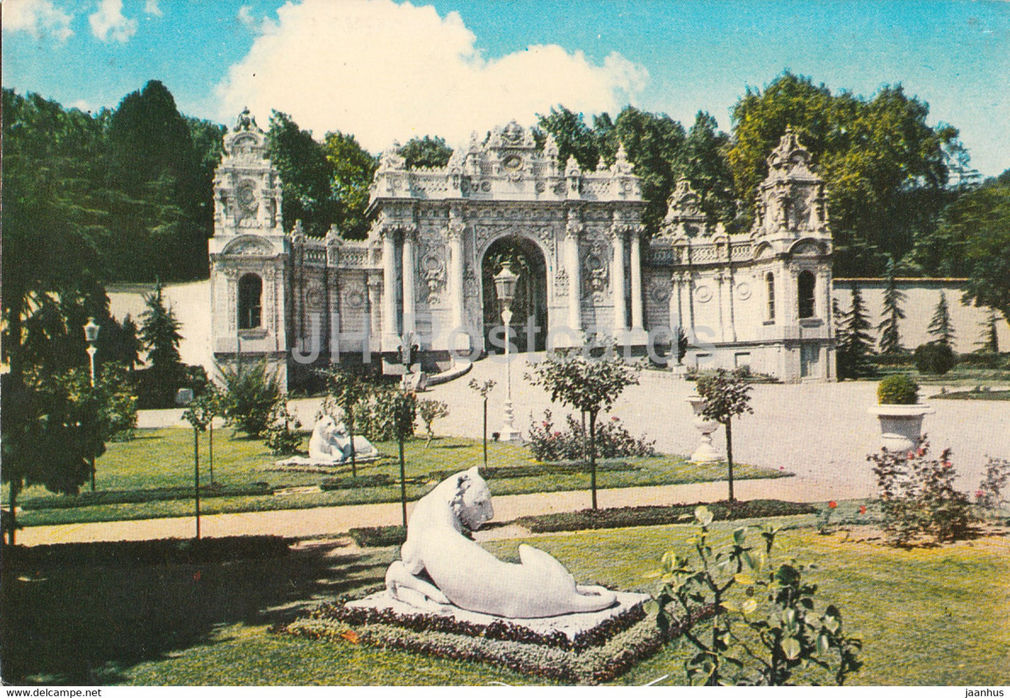 Istanbul - Dolmabahce Portal - 1986 - Turkey - used - JH Postcards