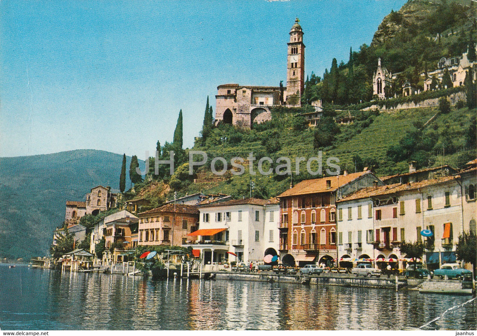 Morcote - Lago di Lugano - 1974 - Switzerland - used - JH Postcards