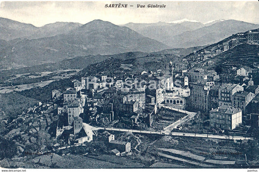 Sartene - Vue Generale - France - used - JH Postcards