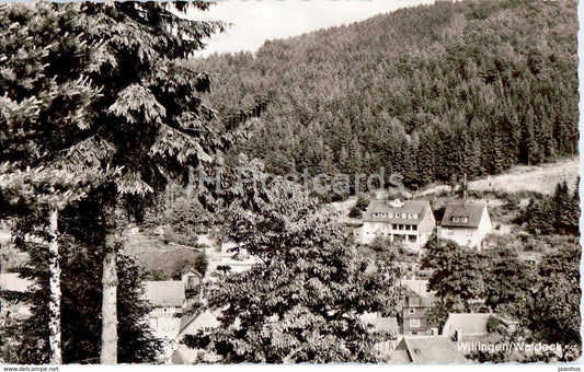 Willingen - Waldeck - Heilklimatischer Kurort u Wintersportplatz - 580 843 m - old postcard - 1959 - Germany - used - JH Postcards