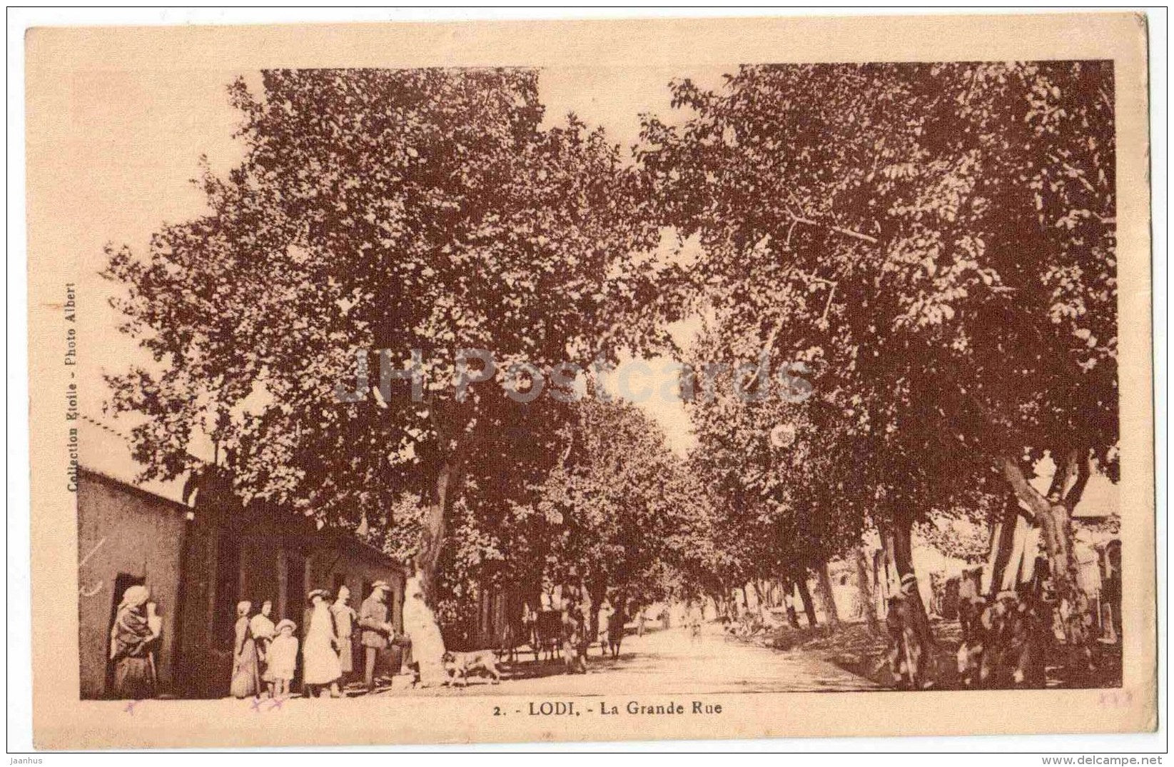 Lodi - Le Frande Rue - Morocco - old postcard - used - JH Postcards
