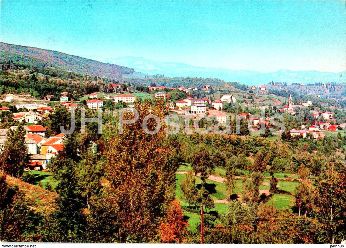 Tarsogno - 830 m - panorama - Stazione climatica - 1977 - Italy - used - JH Postcards