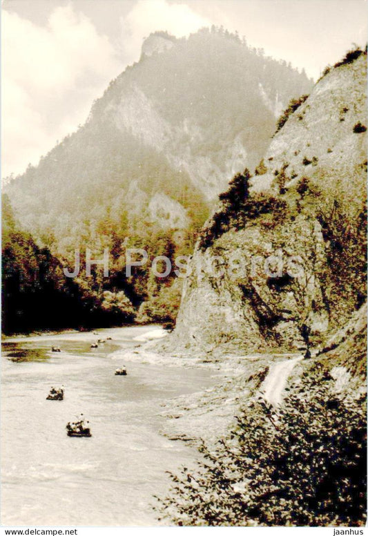 Pieniny - Dunajec - river - Slovakia - Czechoslovakia - unused - JH Postcards