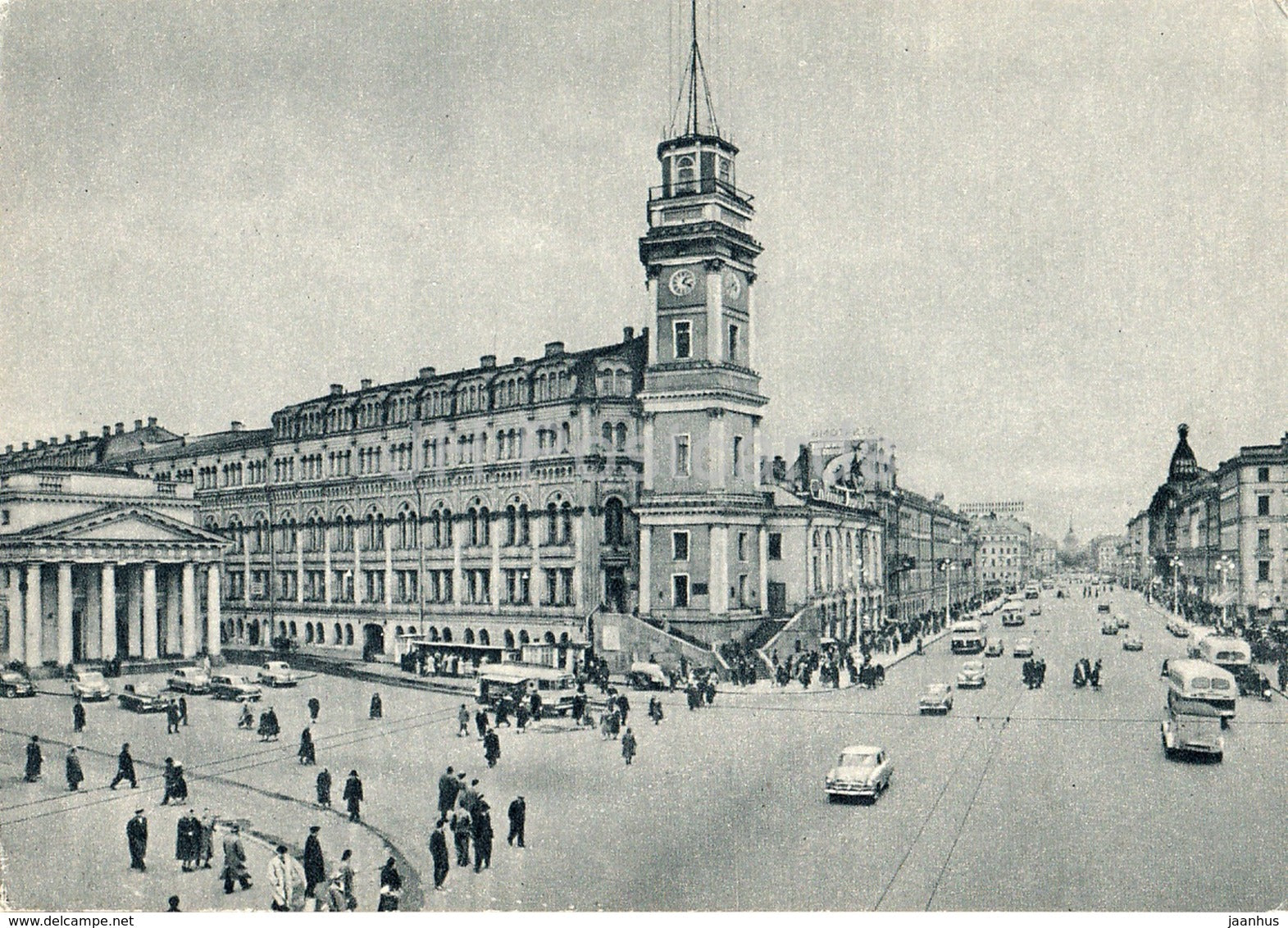 Leningrad - St. Petersburg - Nevsky Prospekt - 1960 - Russia USSR - unused - JH Postcards