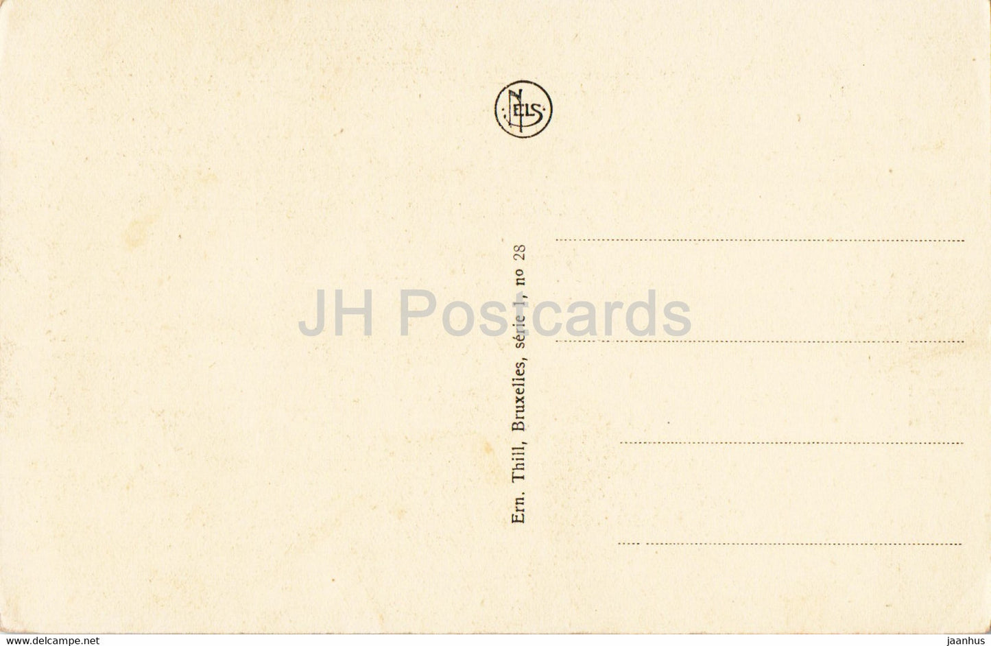 Bruxelles - Brussels - Eglise Ste Gudule - Facade Laterale - church - 28 - old postcard - Belgium - unused