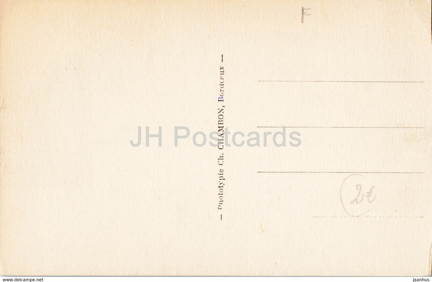 Bordeaux - La Gare Saint Jean - carte postale ancienne - France - inutilisée