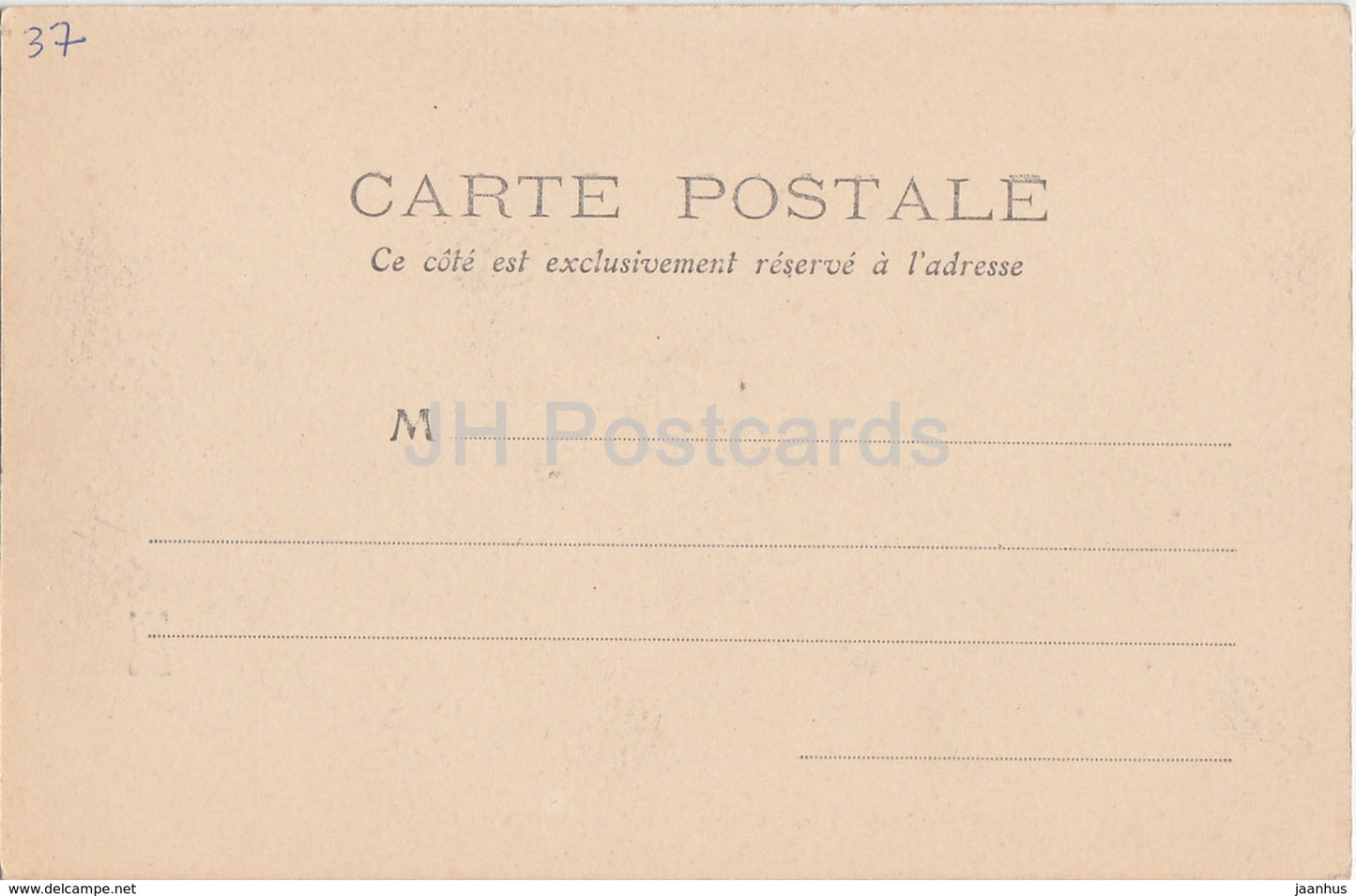 De Tours a Luynes - Chateau de Luynes - castle - 23 - old postcard - France - unused