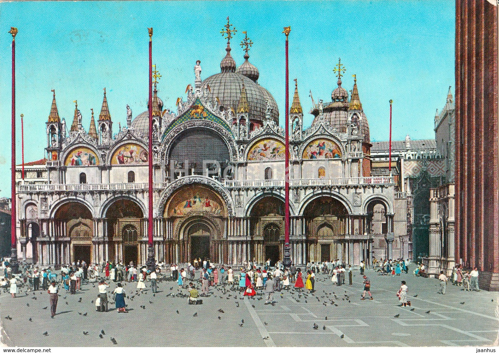 Venezia - Venice - Basilica di S. Marco - St. Marcus Basilica - Italy - used - JH Postcards