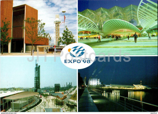 Lisboa - Lisbon - Expo 98 - multiview - 1998 - Potugal - used - JH Postcards