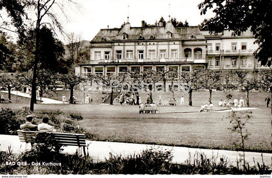 Bad Orb - Das Kurhaus - 1964 - Germany - used - JH Postcards