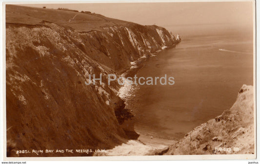 Alum Bay and the Needles - 22851 - United Kingdom - England - used - JH Postcards