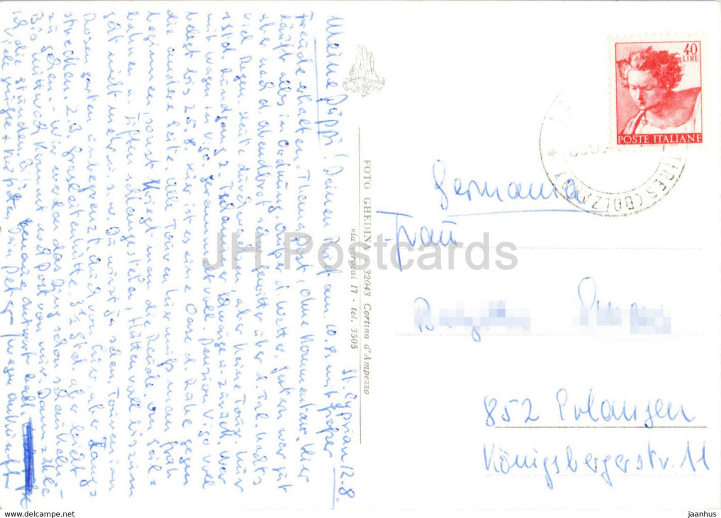 Gruppo del Catinaccio - Rif Bergamo - Grasleiten Hutte - Croda del Lago - Italy - used