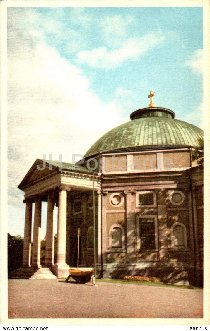 Karlskrona - Tyska kyrkan - church - KP 4 C - old postcard - Sweden – unused – JH Postcards