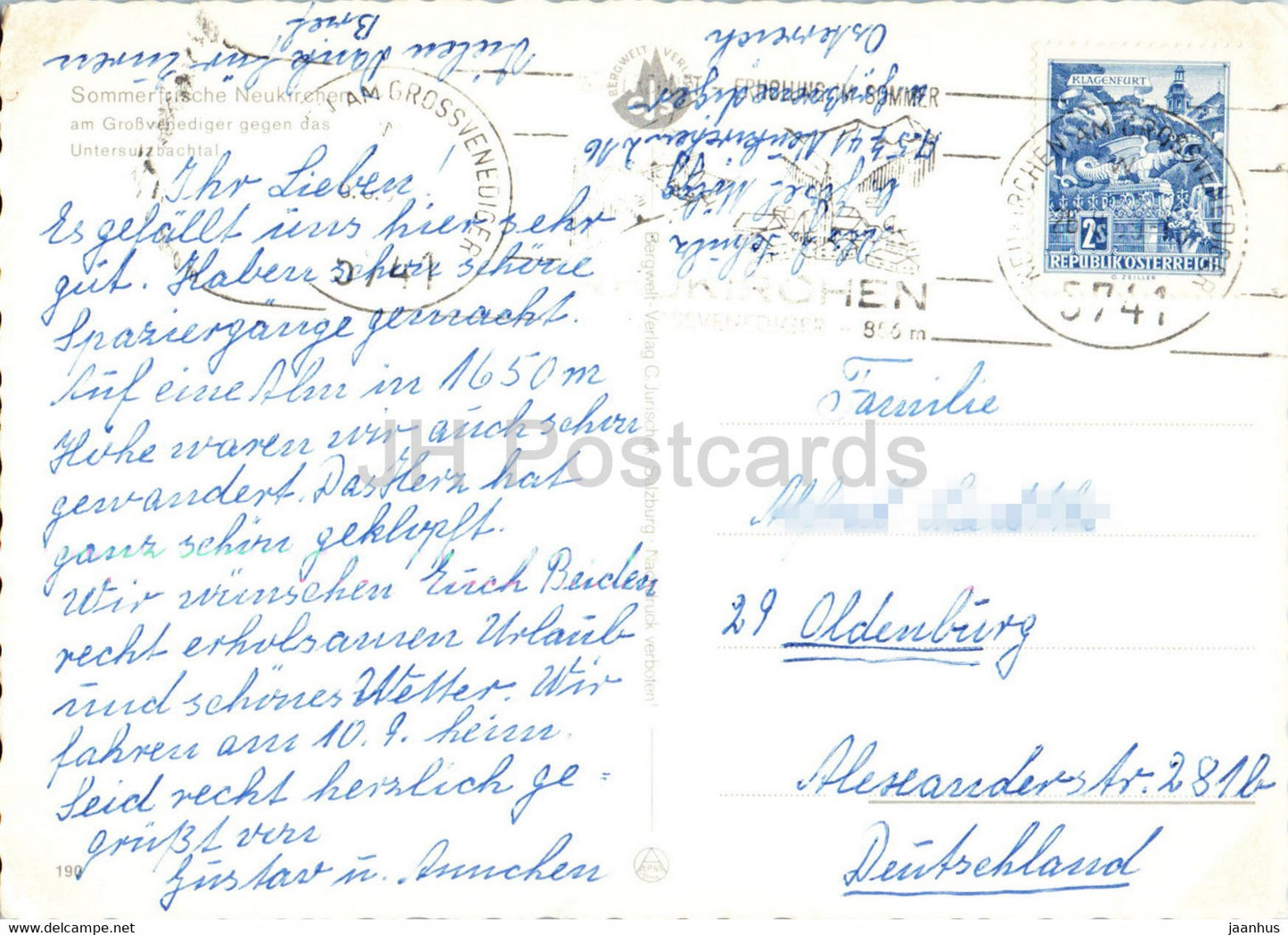 Sommerfrische Neukirchen am Grossvenediger - Autriche - occasion