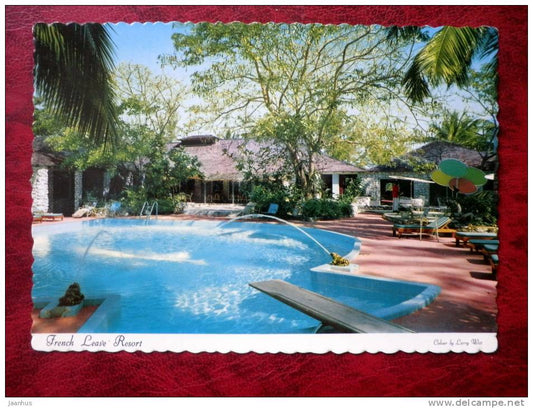 Nassau in the Bahamas - French Leave Resort - 1964 - Bahamas - unused - JH Postcards