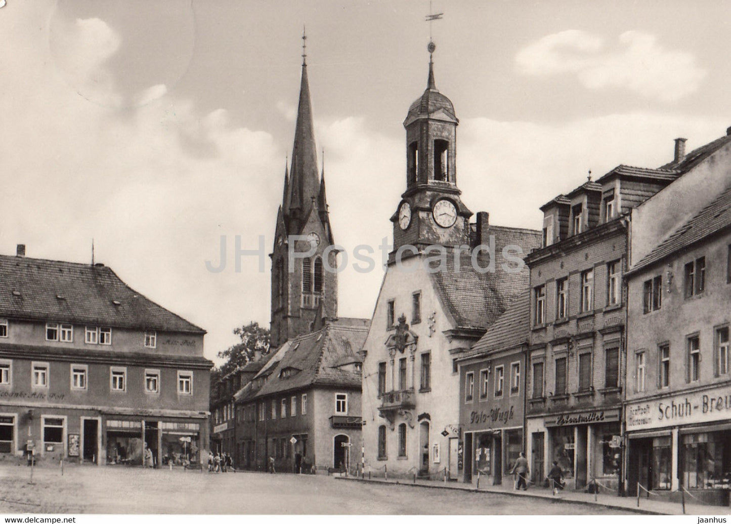 Wilsdruff - Germany DDR - used - JH Postcards
