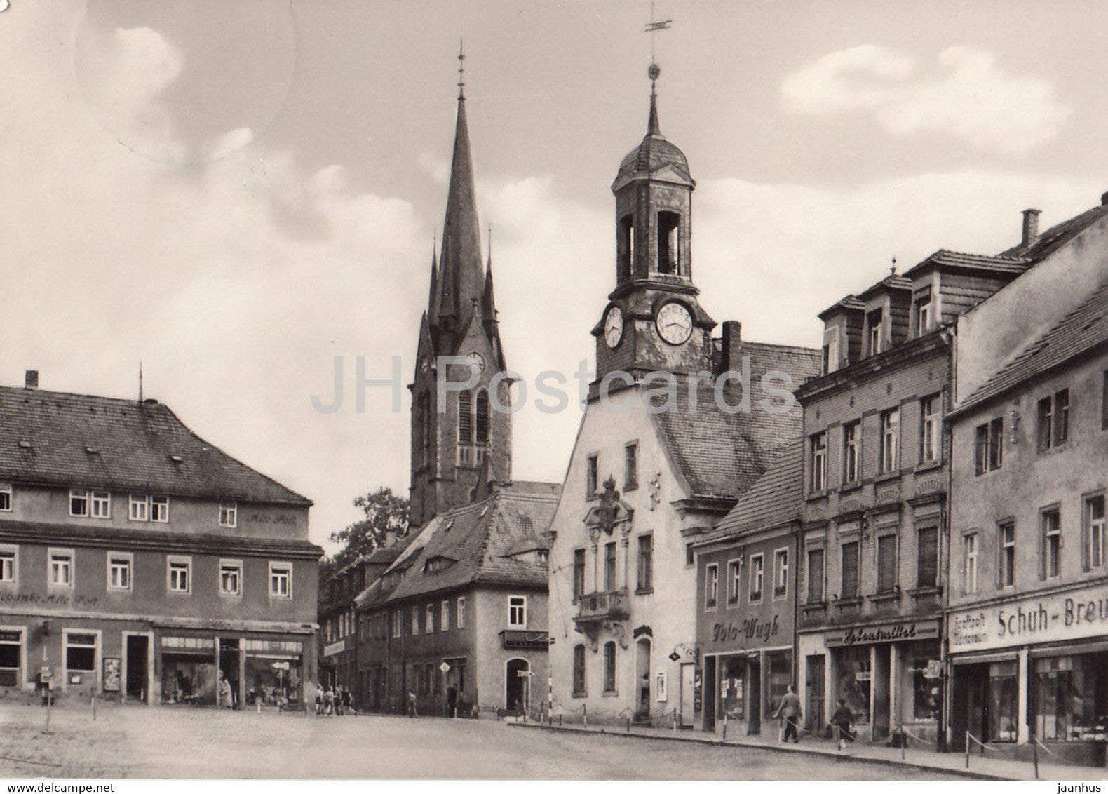Wilsdruff - Germany DDR - used - JH Postcards