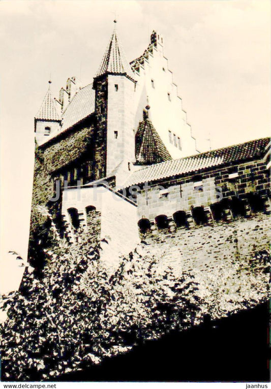 Statni hrad Bouzov - Bouzov castle - 1965 - Czech Repubic - Czechoslovakia - unused - JH Postcards