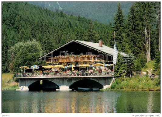 Pflegersee - Garmisch-Partenkirchen - lake - 126/6974 - Germany - 1986 gelaufen - JH Postcards