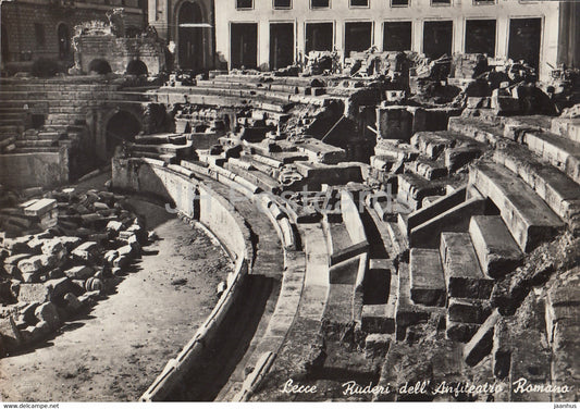 Lecce - Ruderi dell Anfiteatro Romano - Ruins of the Roman Amphitheater - ancient architecture - Italy - Italia - unused - JH Postcards