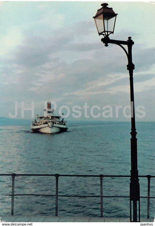 Thunersee - MS La Suisse - passenger ship - 1979 - Switzerland - used - JH Postcards
