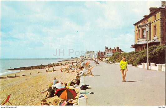 Hythe - The Promenade - PT4179 - beach - 1970 - United Kingdom - England - used - JH Postcards