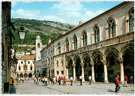 Knezev Dvor - Rector's Palace - Dubrovnik - 381 - Croatia - Yugoslavia - unused - JH Postcards