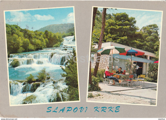 Slapovi Krke - multiview - 1963 - Yugoslavia - Croatia - used - JH Postcards