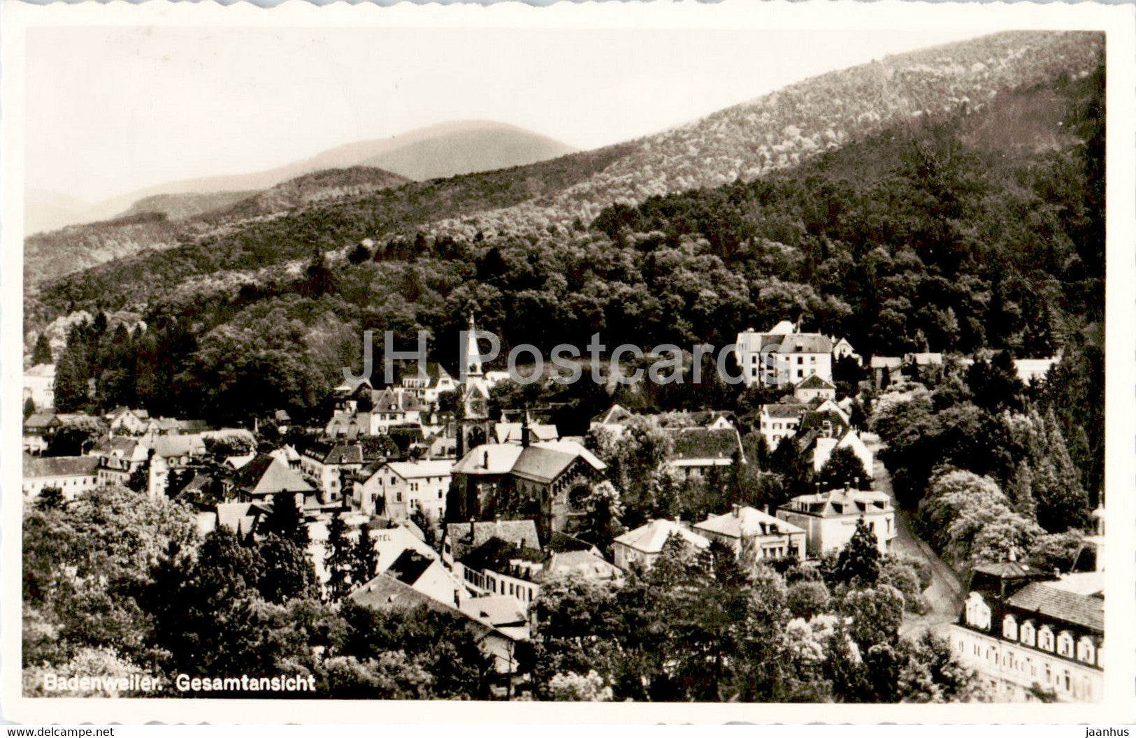 Badenweiler - Gesamtansicht - 1960 - Germany - used - JH Postcards