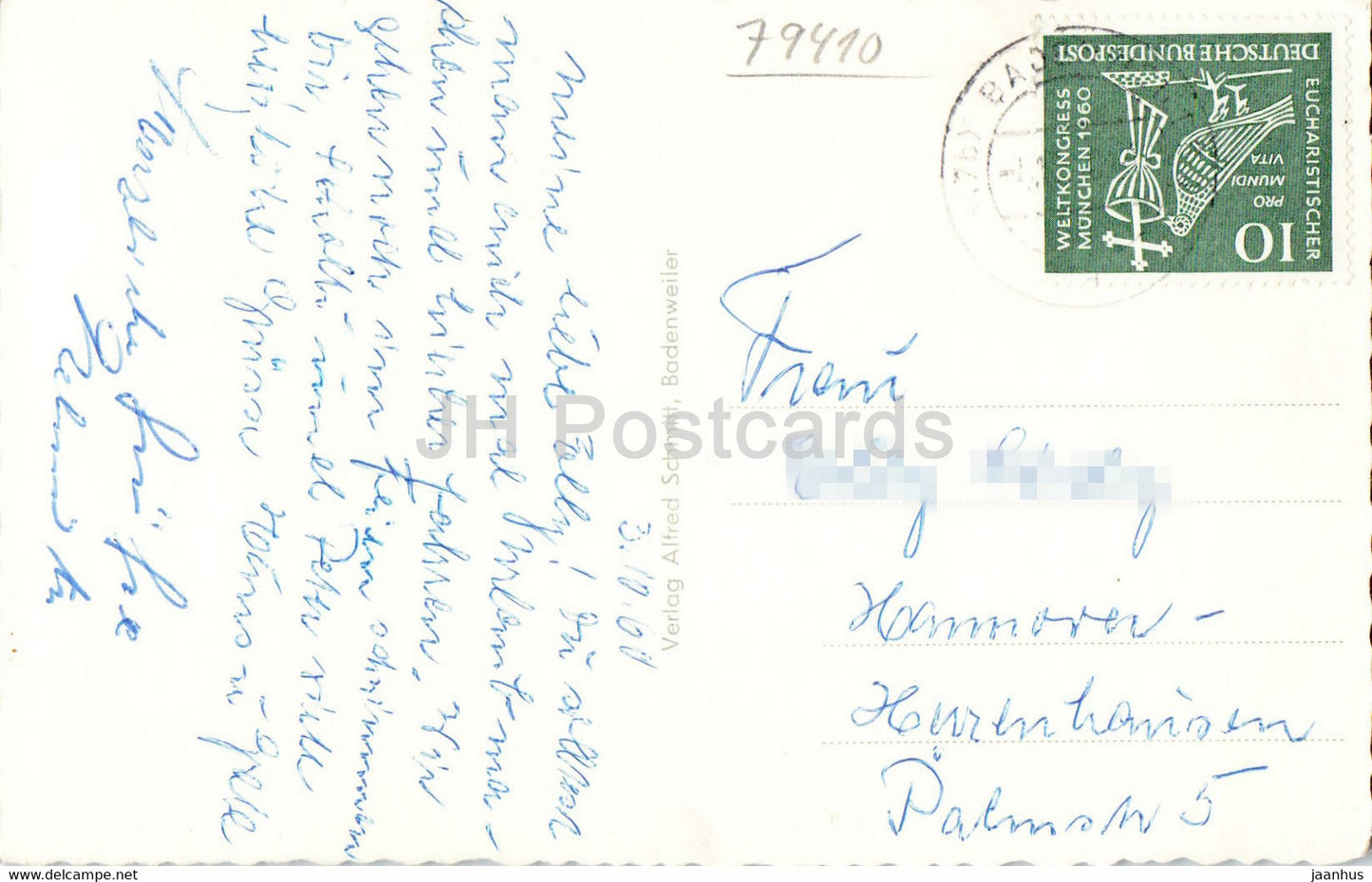 Badenweiler - Gesamtansicht - 1960 - Allemagne - occasion