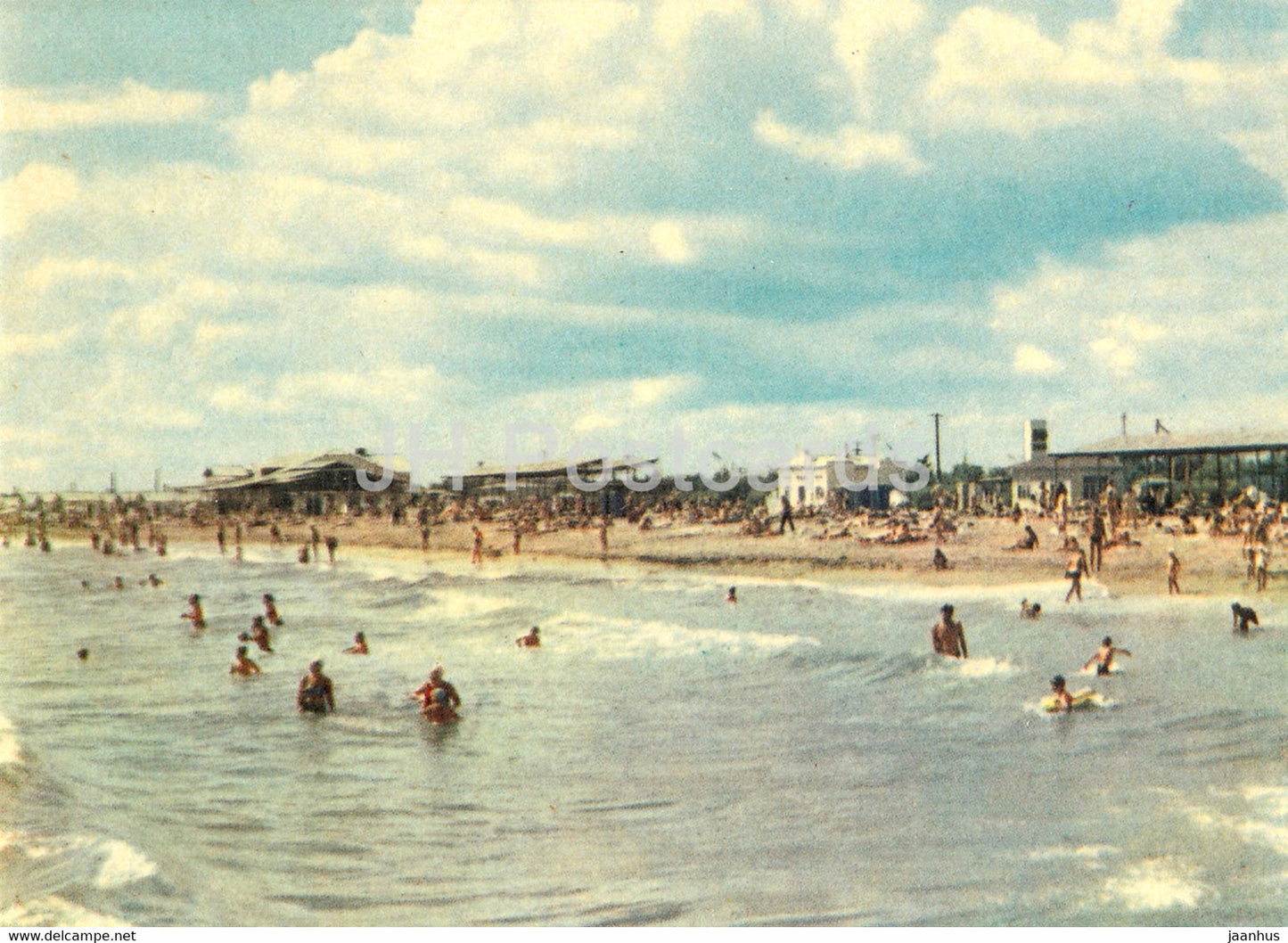 Yevpatoriya - Evpatoria - Golden Beach - Crimea - 1969 - Ukraine USSR - unused - JH Postcards