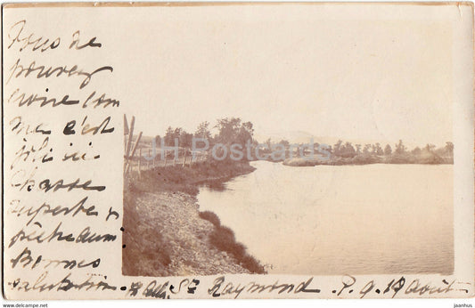 St Raymond - old postcard - 1906 - Canada - used - JH Postcards