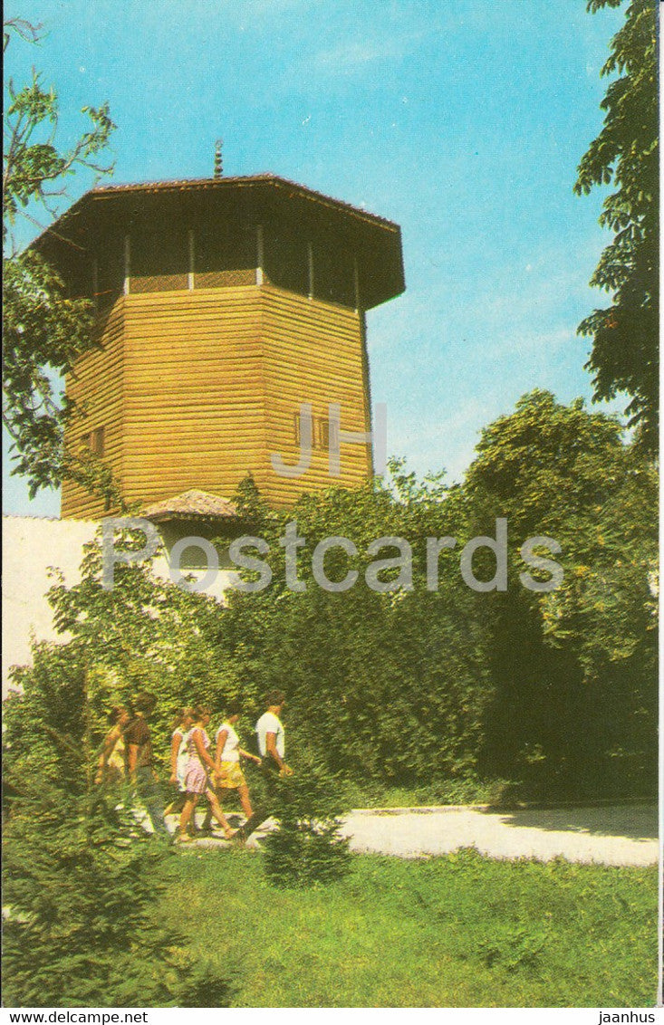 Bakhchisaray Historical Museum - Falcon tower - 1974 - Ukraine USSR - unused - JH Postcards