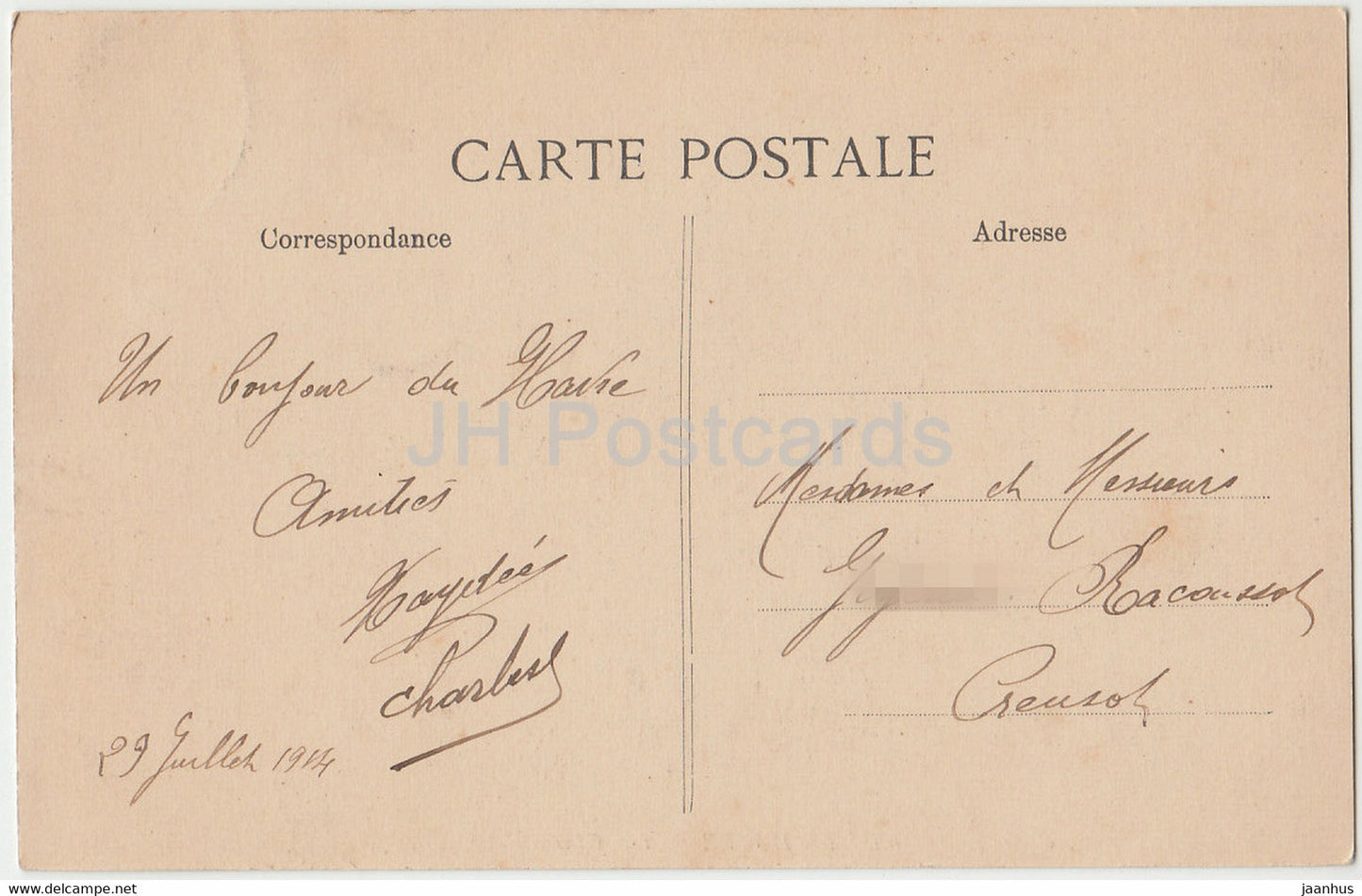 Le Havre - Vue Generale - 62 - old postcard - 1914 - France - used