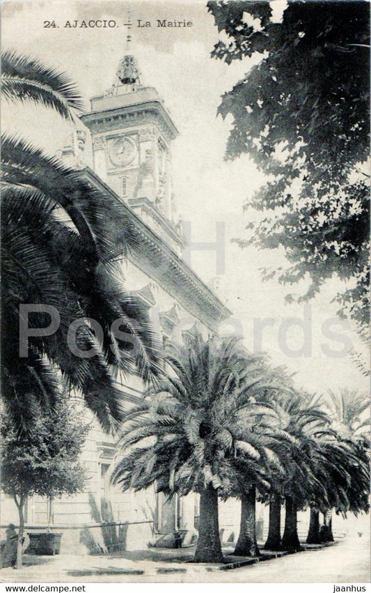 Ajaccio - La Mairie - 24 - old postcard - France - unused - JH Postcards