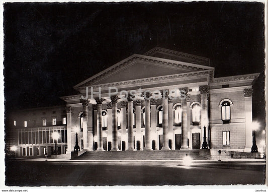 Munchen - Nationaltheater - The Theatre National - 773 - Germany - unused - JH Postcards