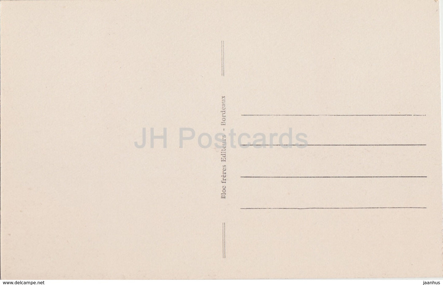 Bordeaux - Les Colonnes Rostrales - 8 - old postcard - France - unused